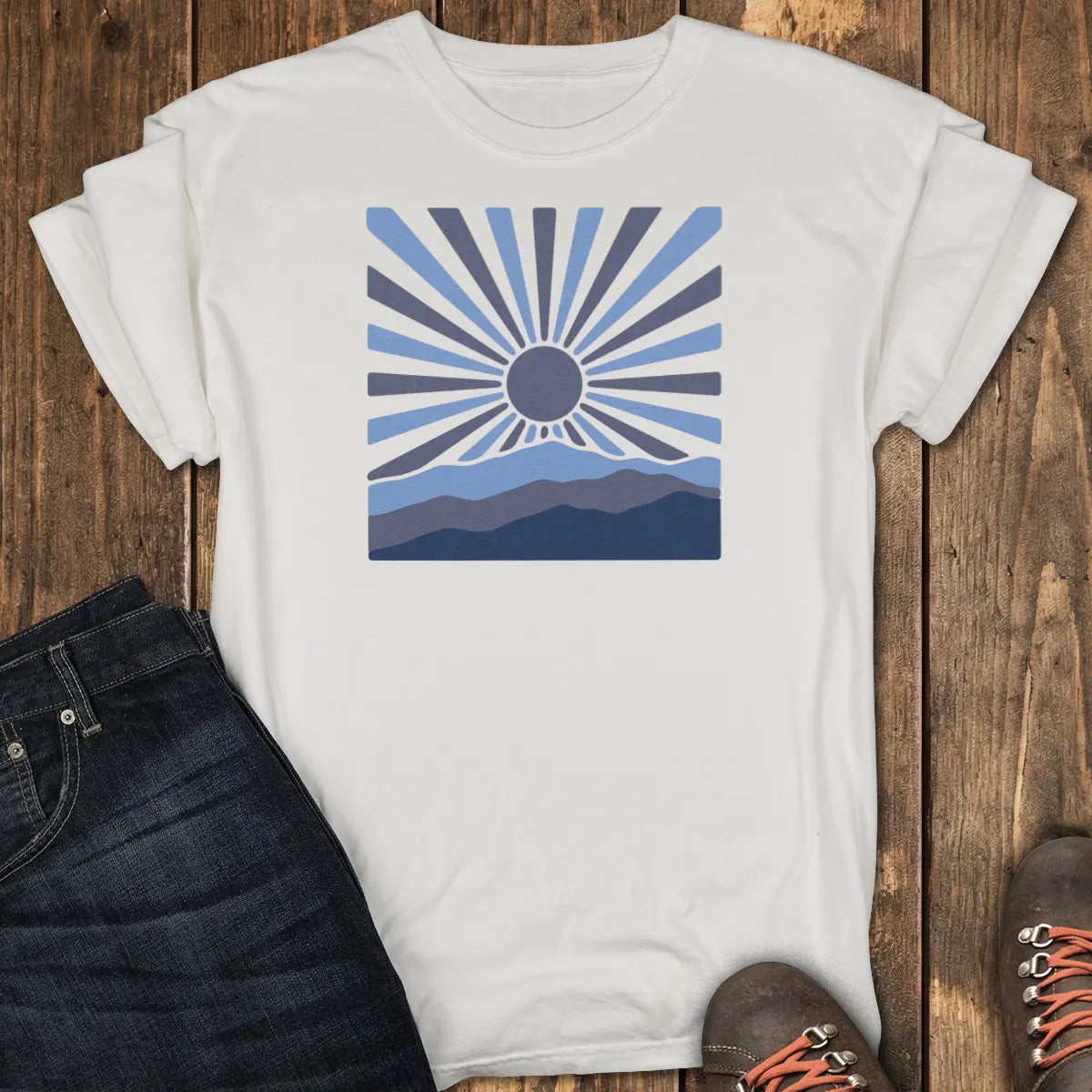 Sundown Ridge Tee - White
