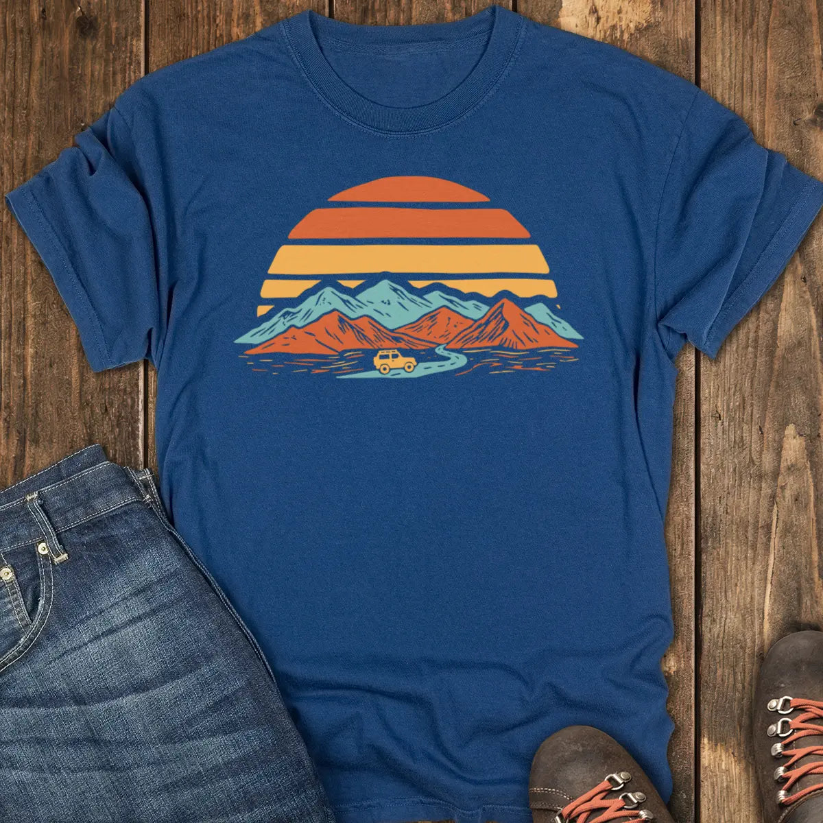 Sundown Trail Tee - Navy