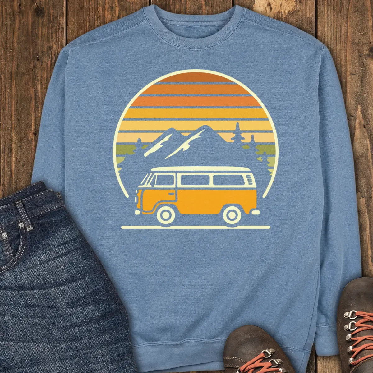 Sunset Cruiser Sweatshirt - Blue Jean