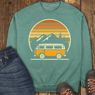 Sunset Cruiser Sweatshirt - Light Green