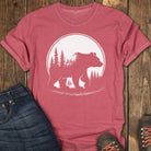 Sunset Stroll Tee - Crimson