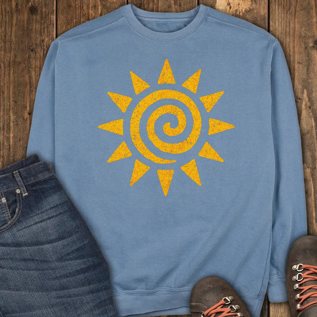 Suntrail Sweatshirt - Blue Jean
