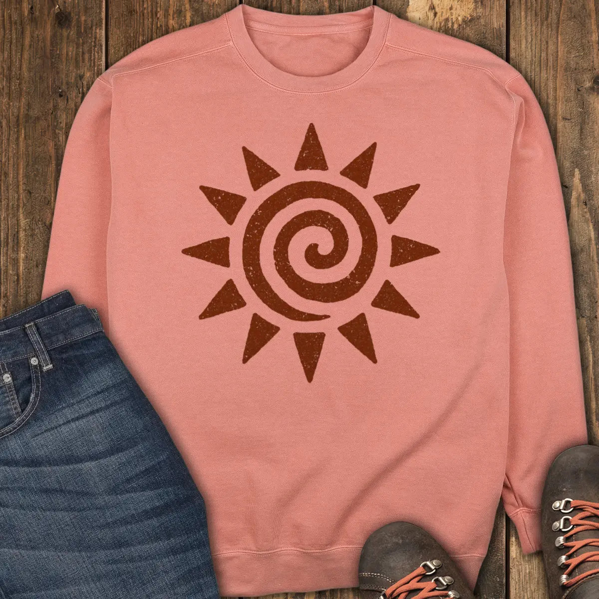 Suntrail Sweatshirt - Terracotta