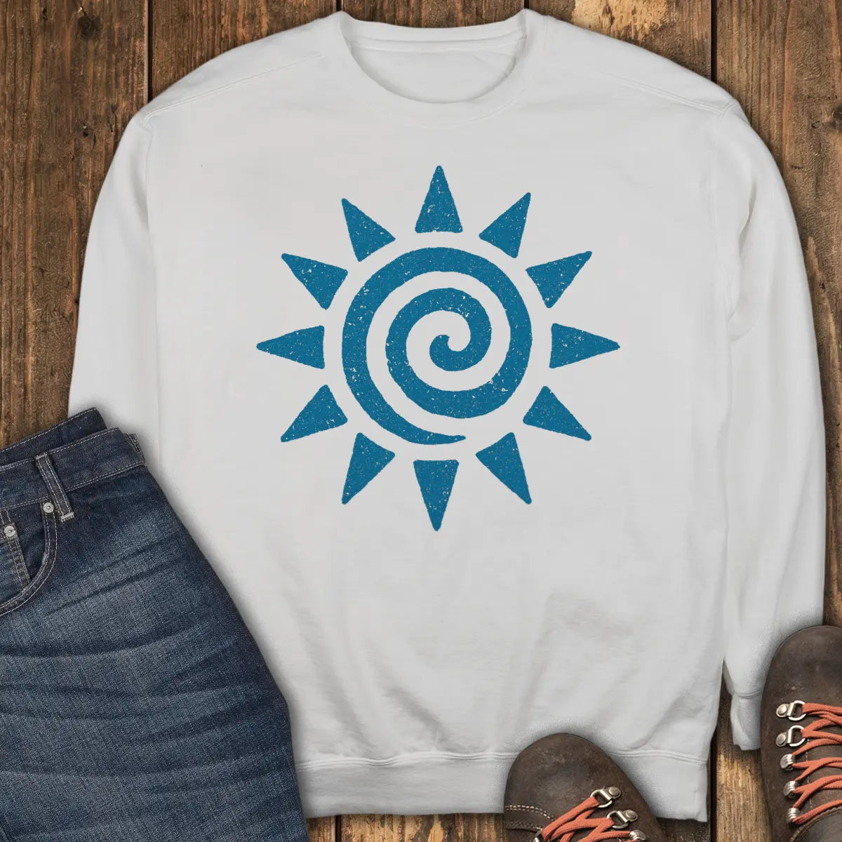 Suntrail Sweatshirt - White