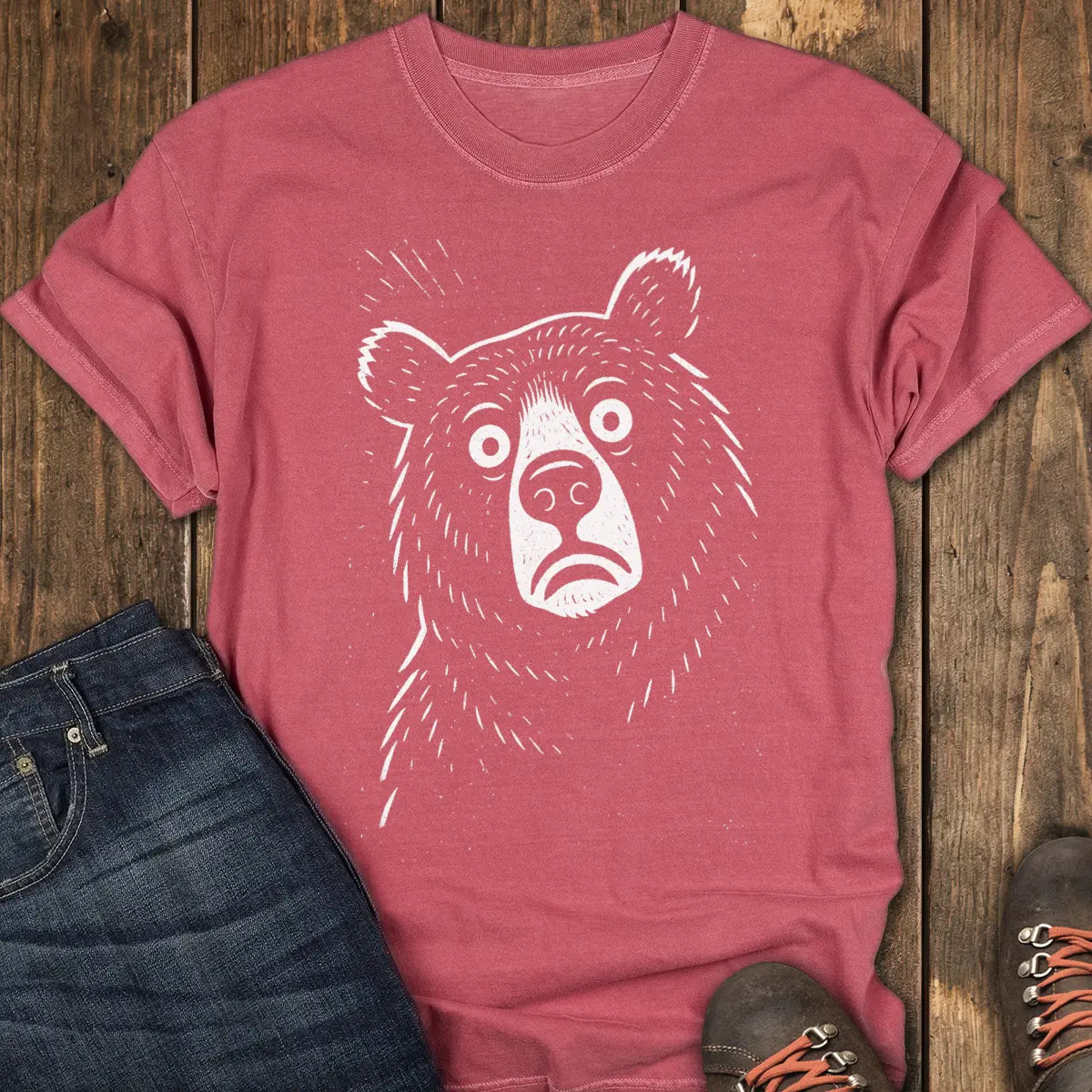 Surprise Tee - Crimson