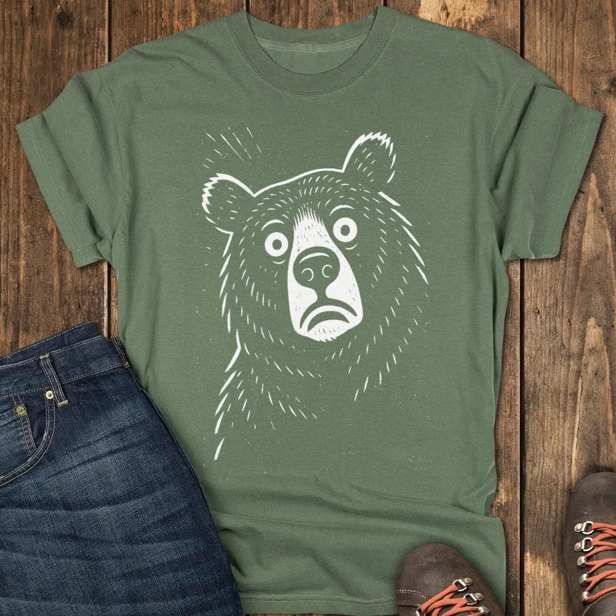 Surprise Tee - Moss
