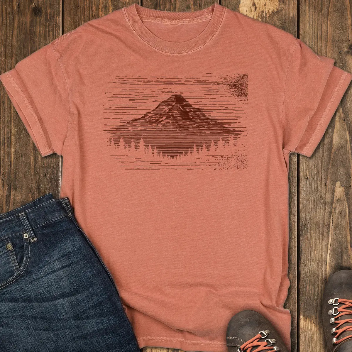 TV Static Tee - Yam