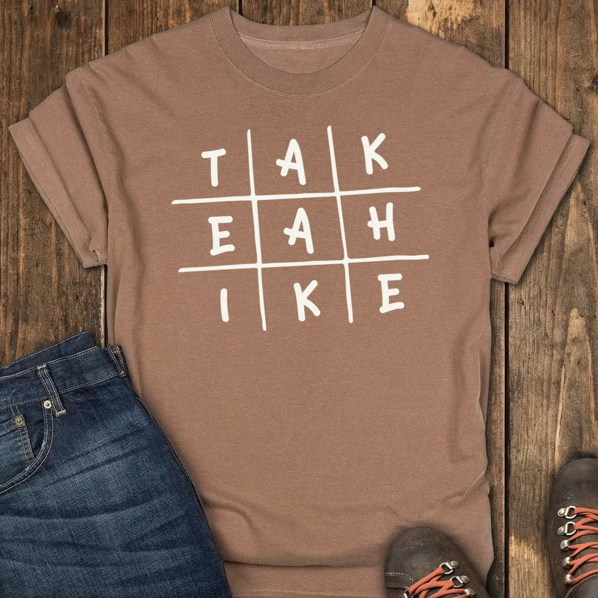 Take A Hike Tee - Espresso
