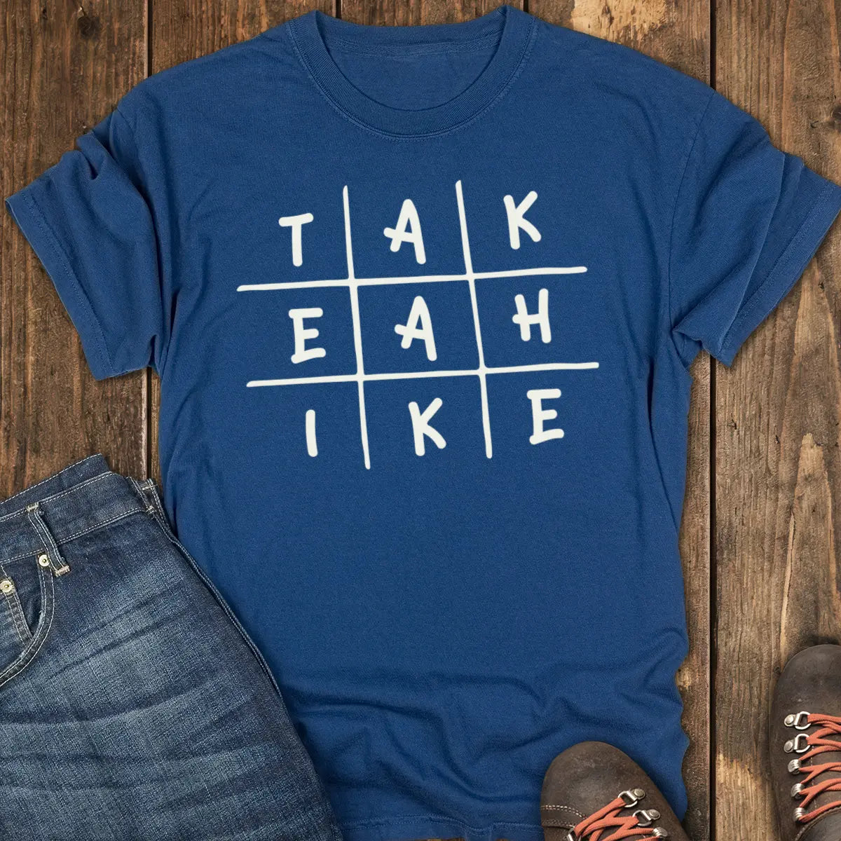 Take A Hike Tee - Navy