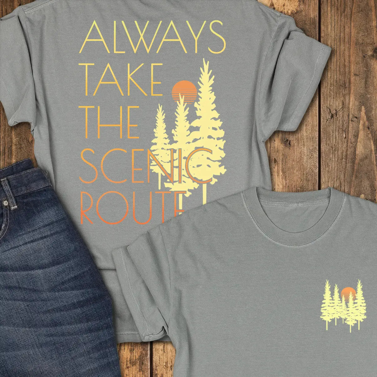 Take Your Time Tee - Grey