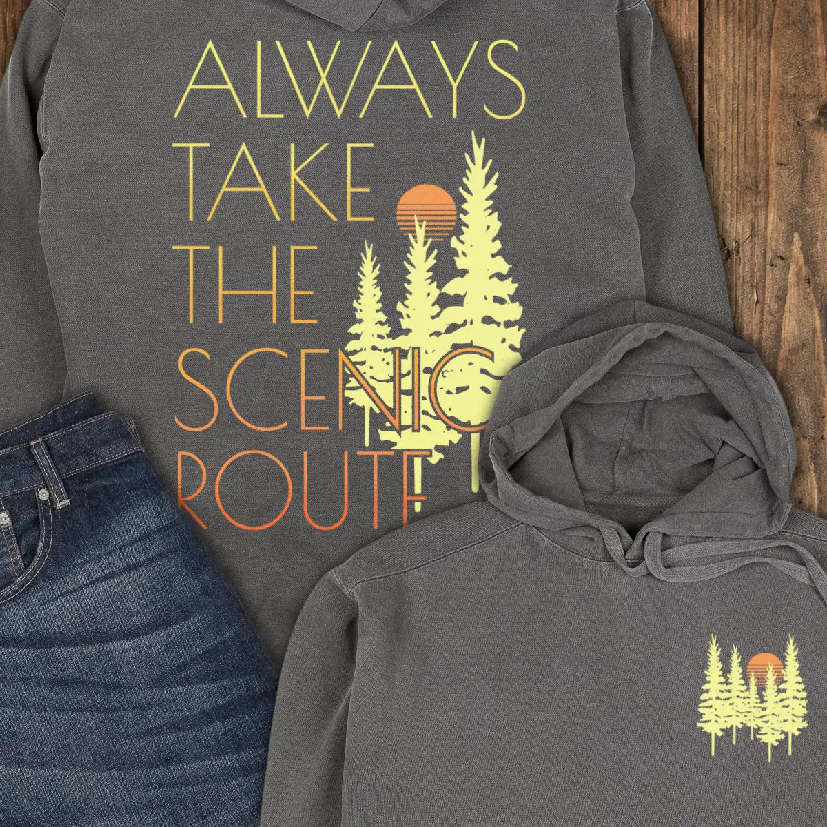 Take Your Time Hoodie - Pepper