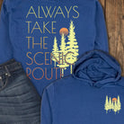 Take Your Time Hoodie - True Navy