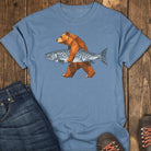 The Big Catch Tee - Blue Jean
