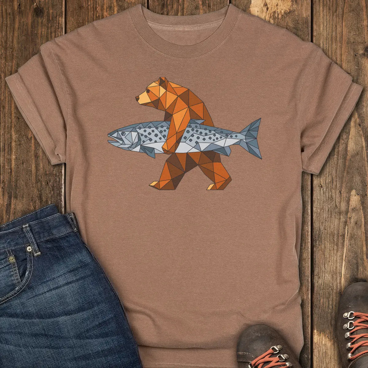 The Big Catch Tee - Espresso