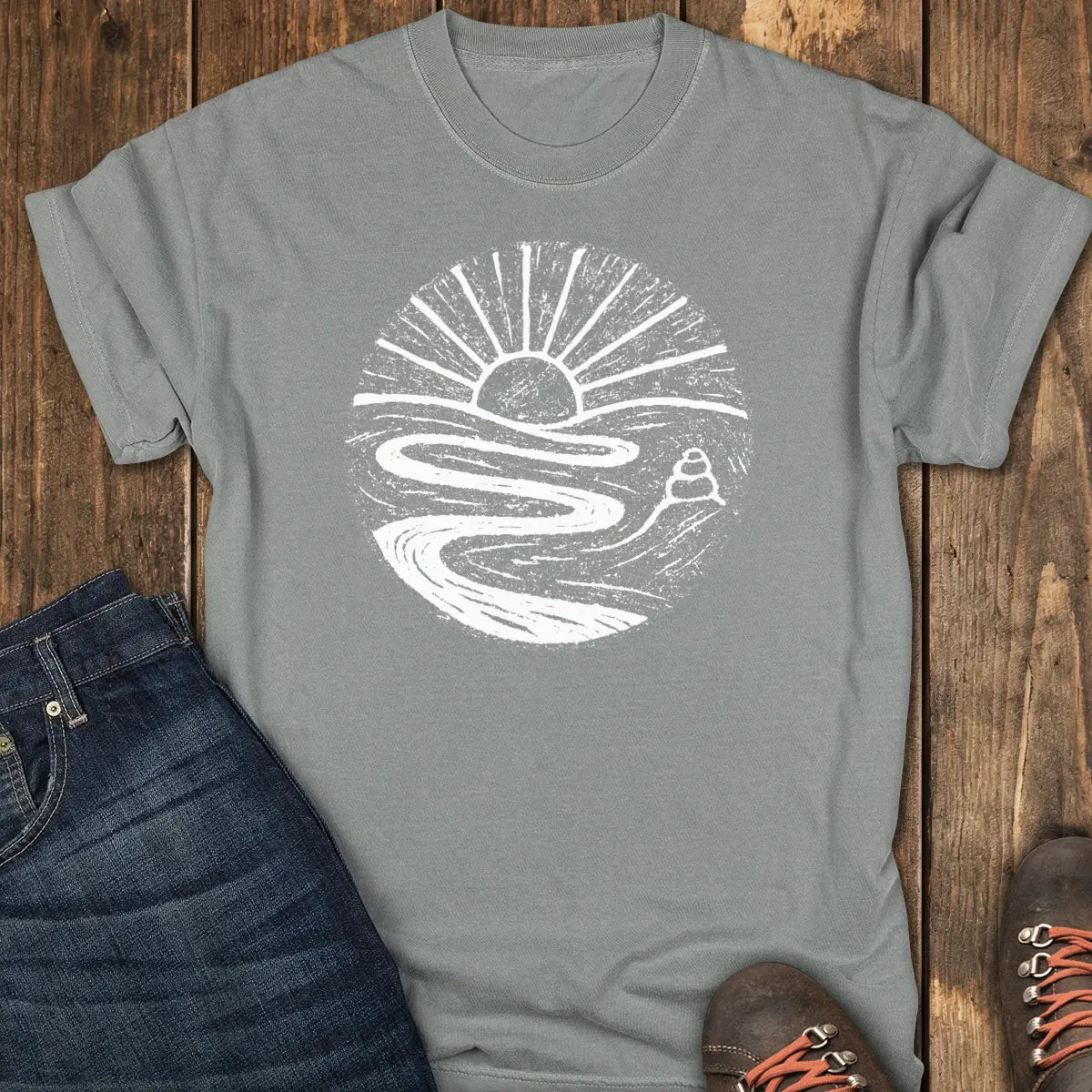 The Cairn Tee - Grey