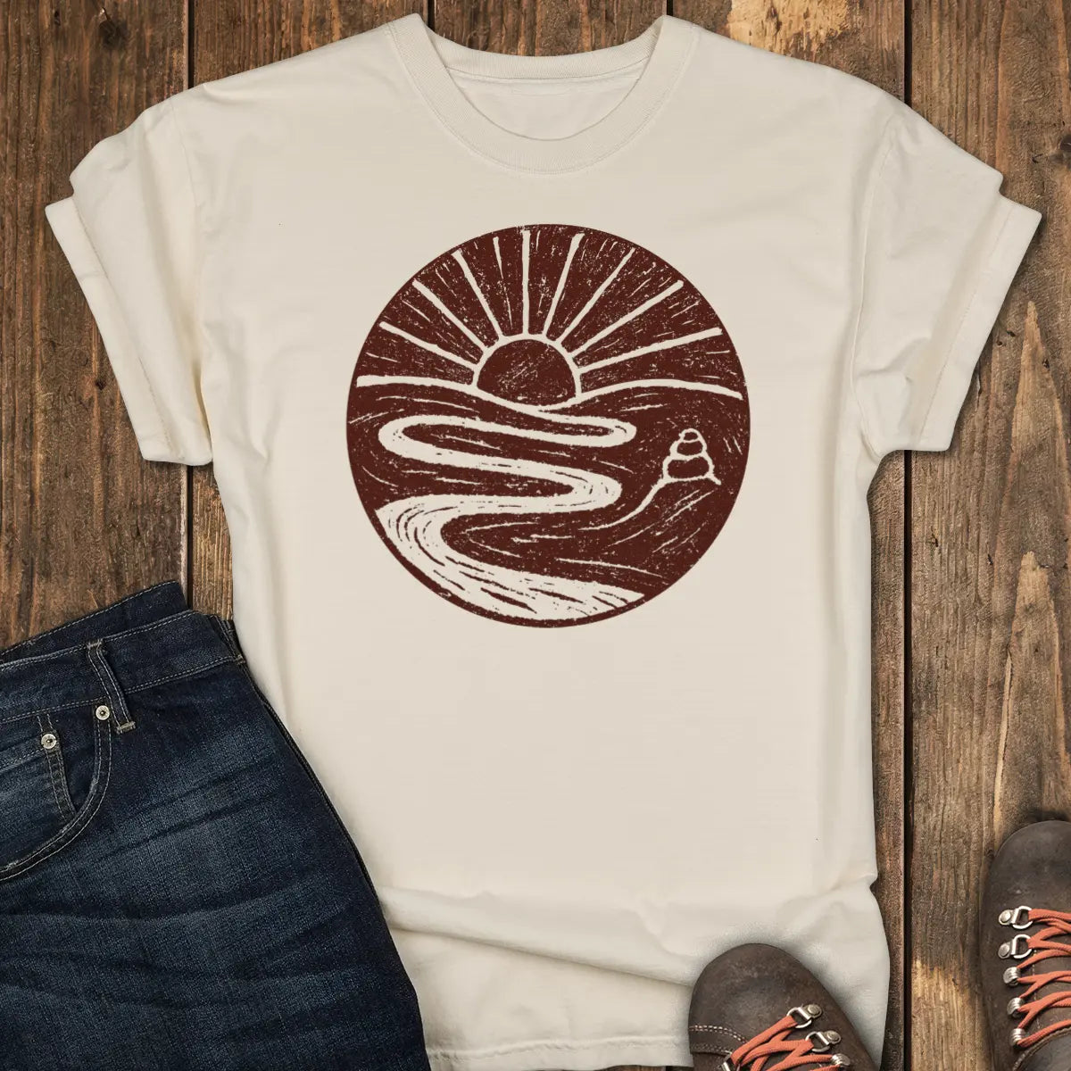 The Cairn Tee - Ivory