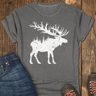 The Forest Moose Tee - Pepper