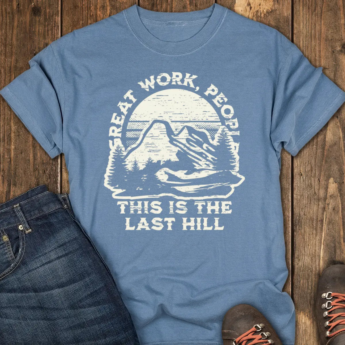 The Last One Tee - Blue Jean