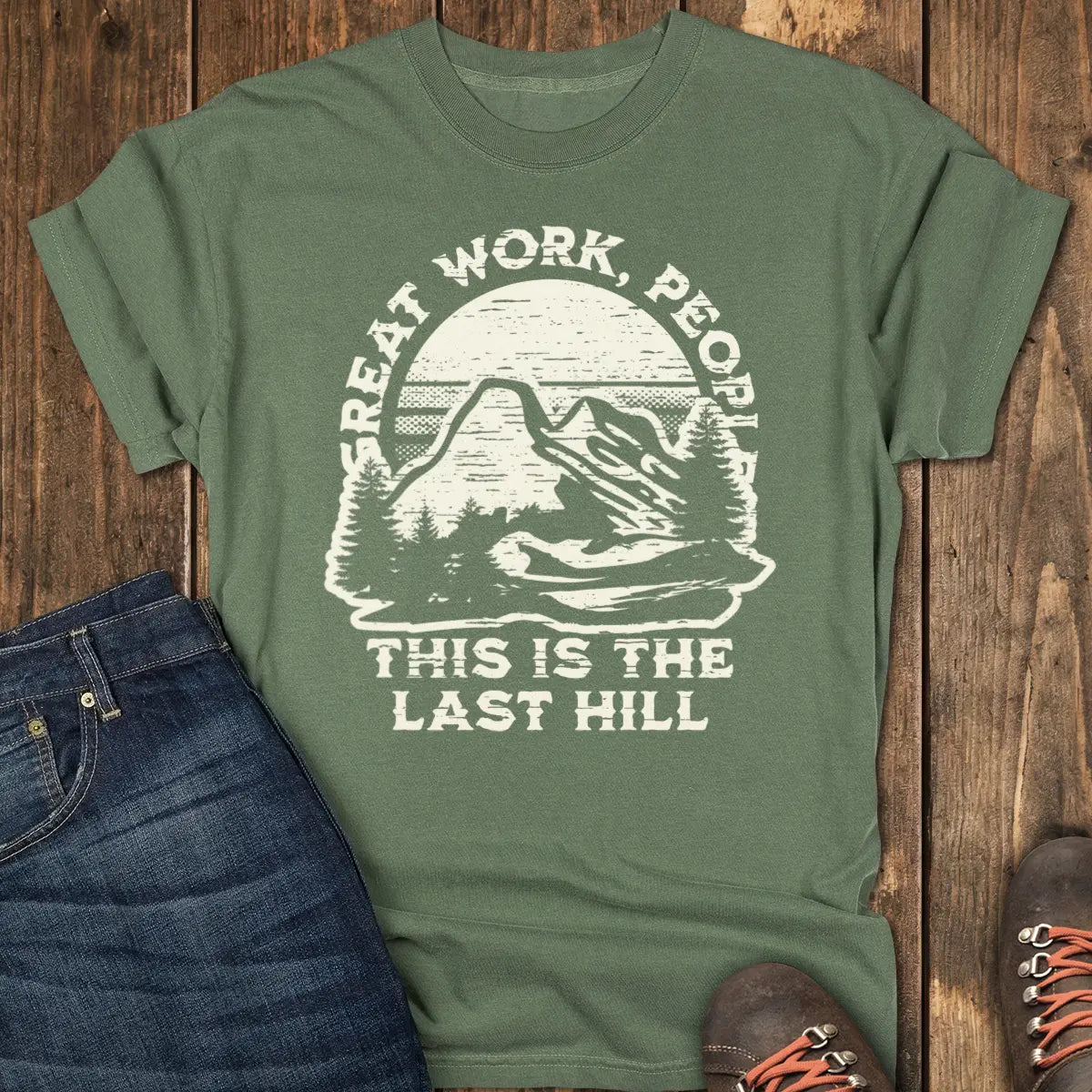 The Last One Tee - Moss