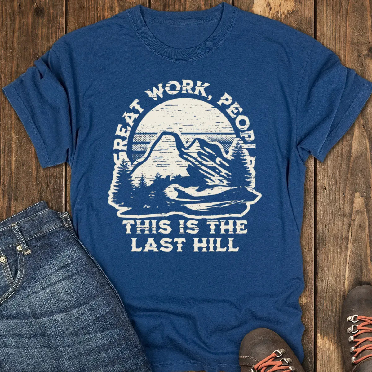 The Last One Tee - Navy