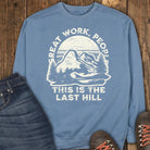The Last One Sweatshirt - Blue Jean