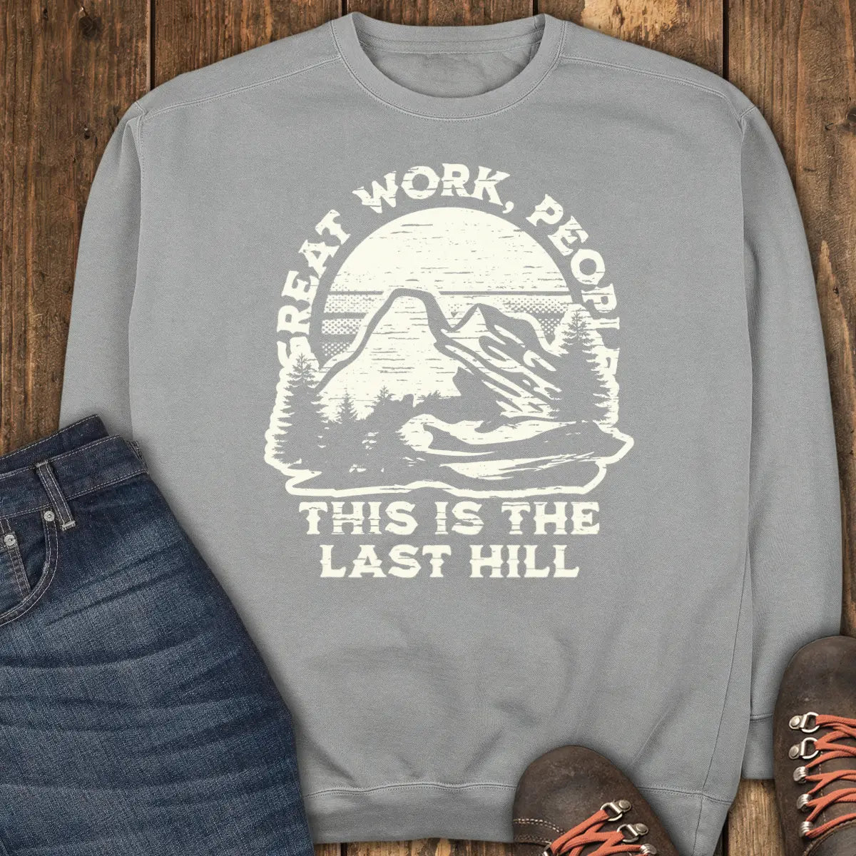 The Last One Sweatshirt - Grey