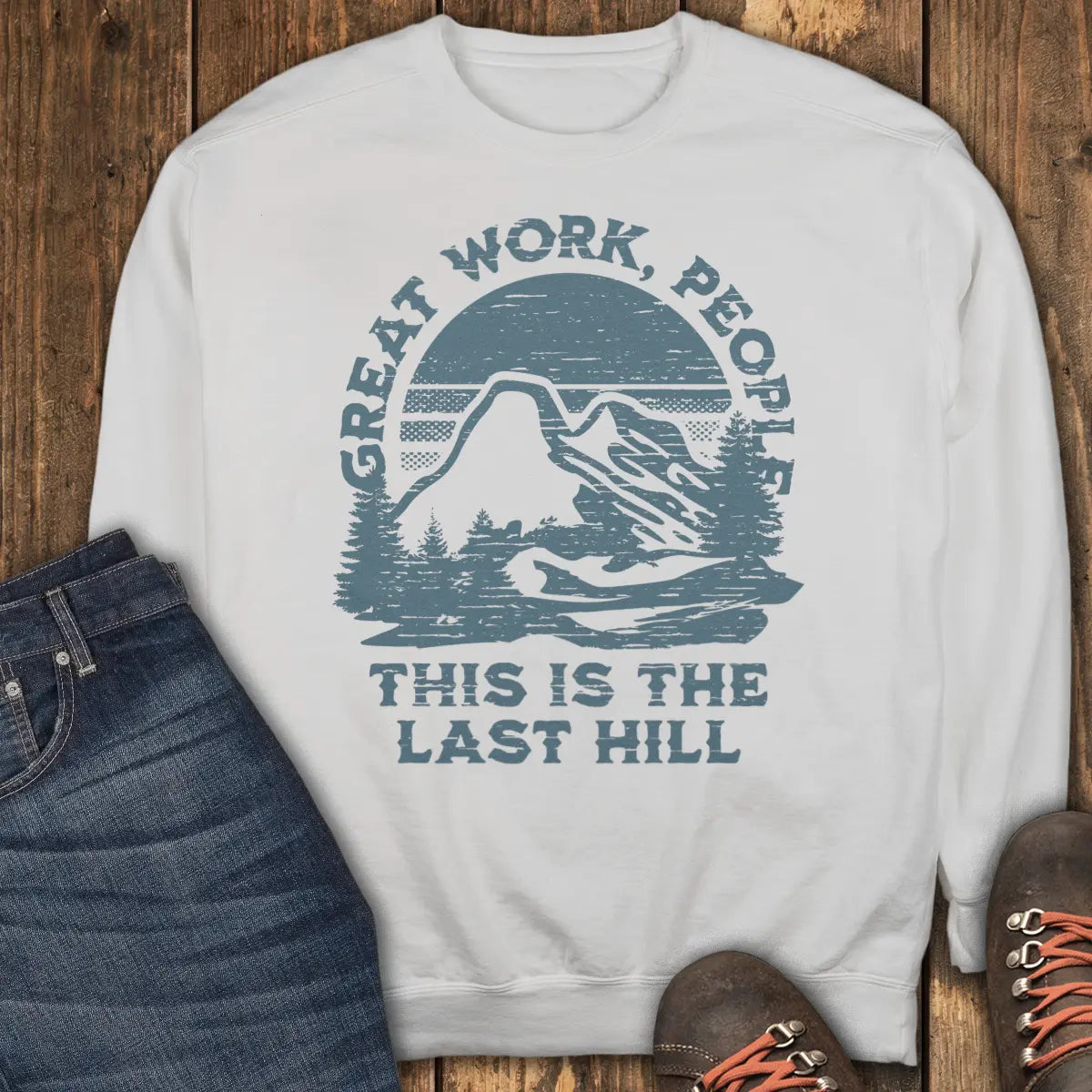 The Last One Sweatshirt - White