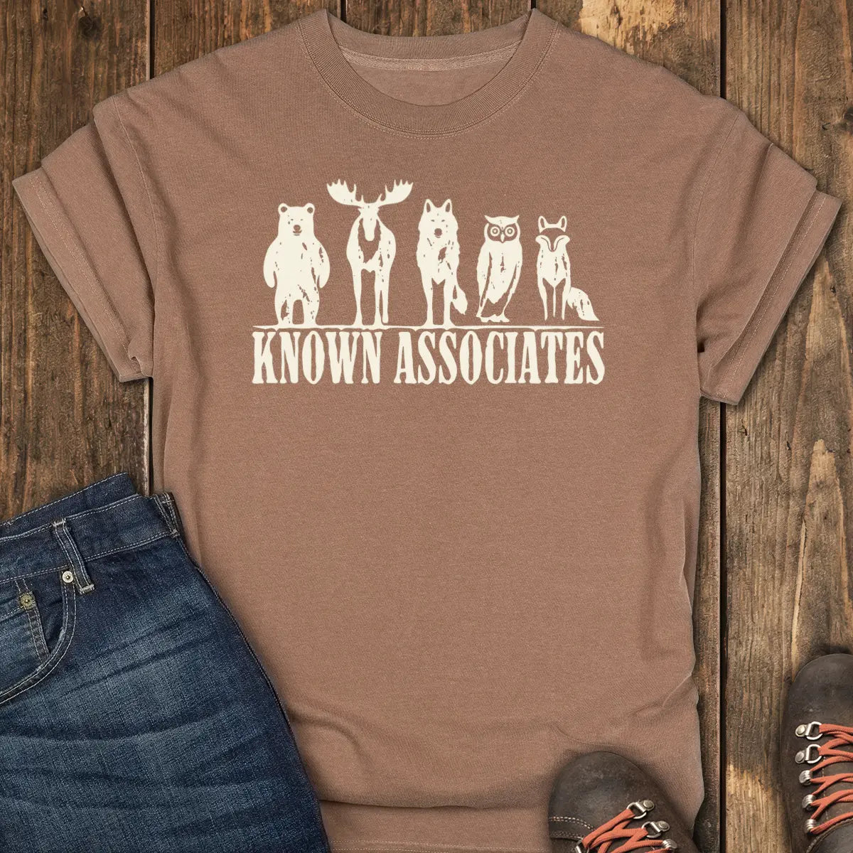 The Locals Tee - Espresso