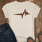 The Mountain Heartbeat Tee - Ivory