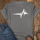 The Mountain Heartbeat Tee - Pepper