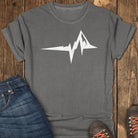 The Mountain Heartbeat Tee - Pepper