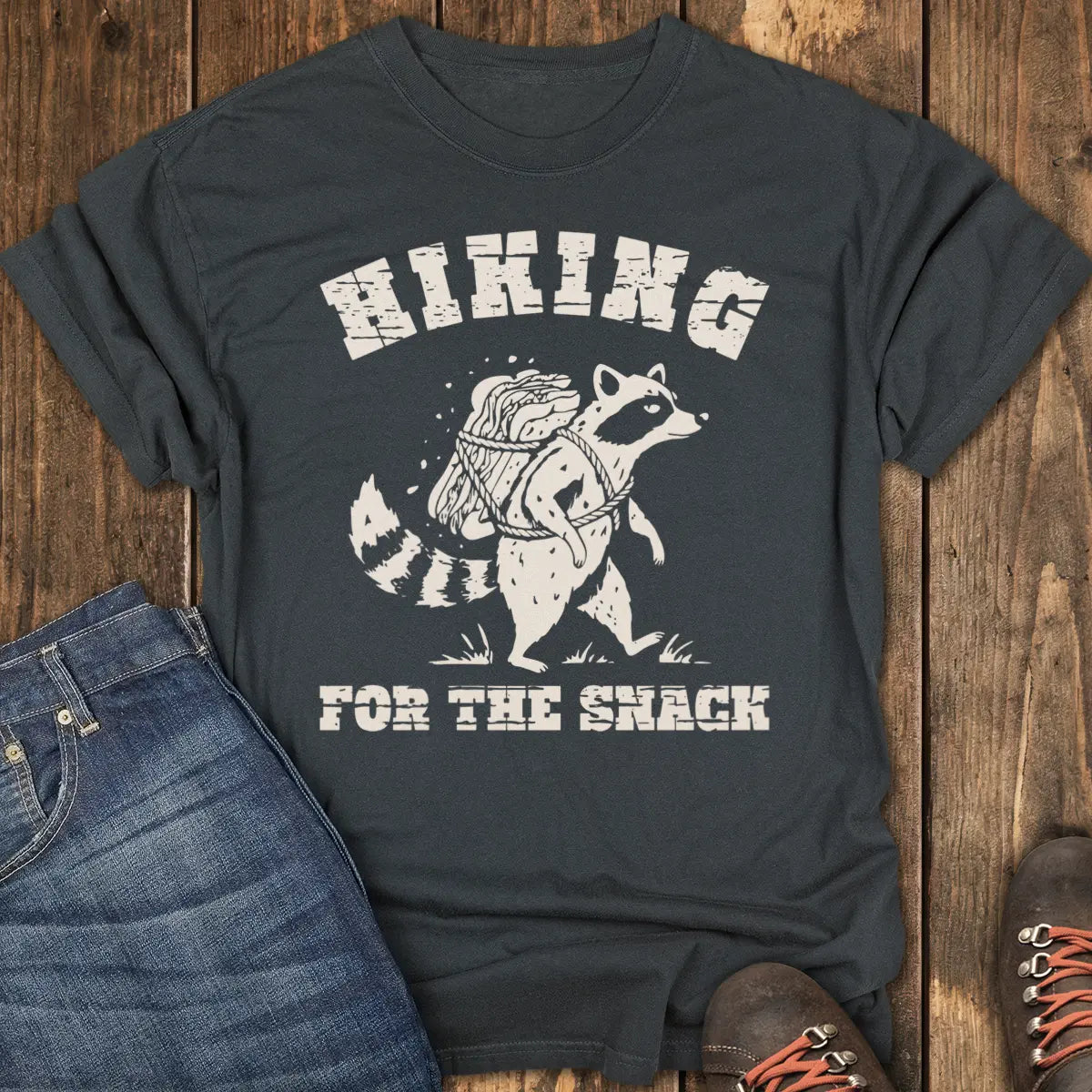The No Backpack Tee - Black