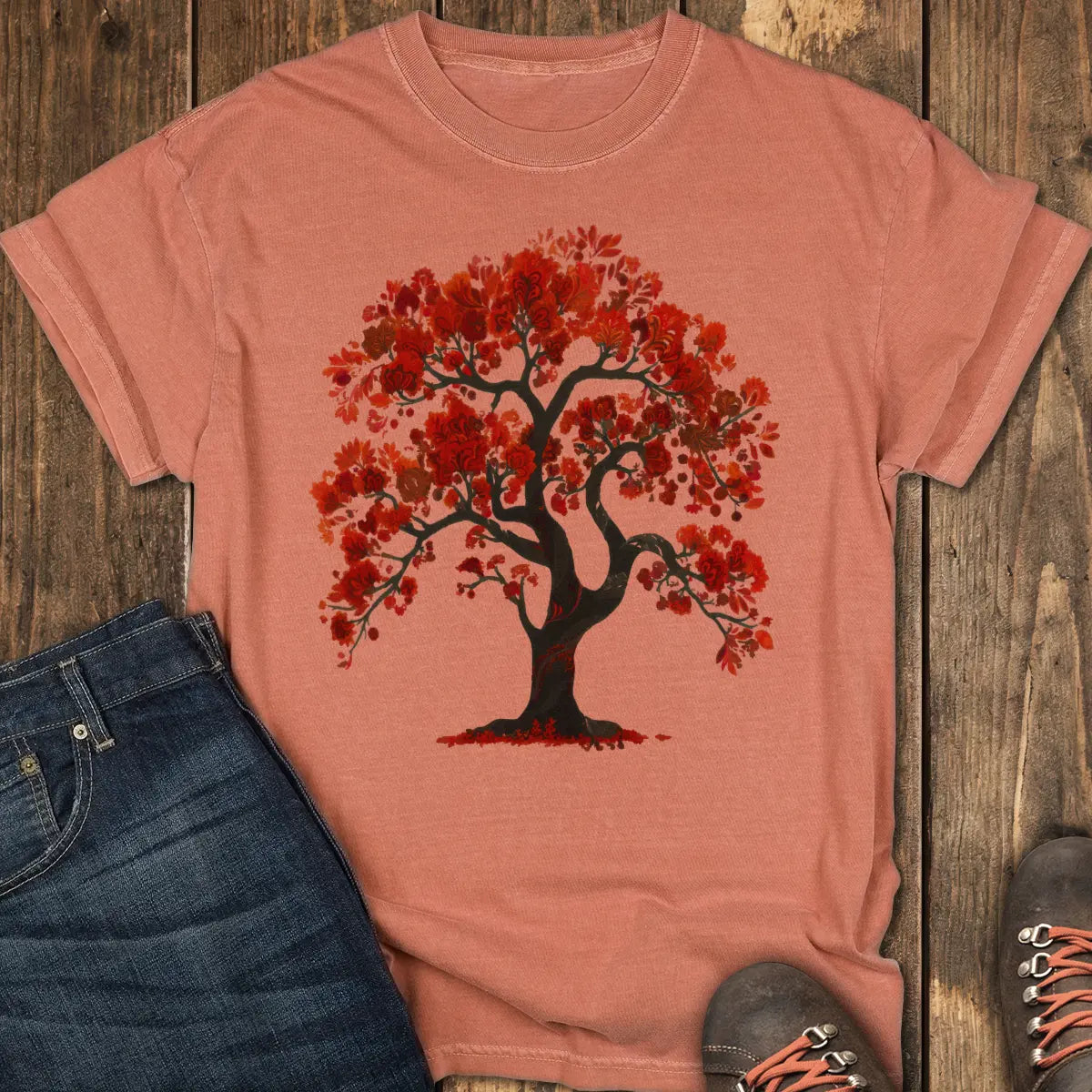 The Red Oak Tee - Yam