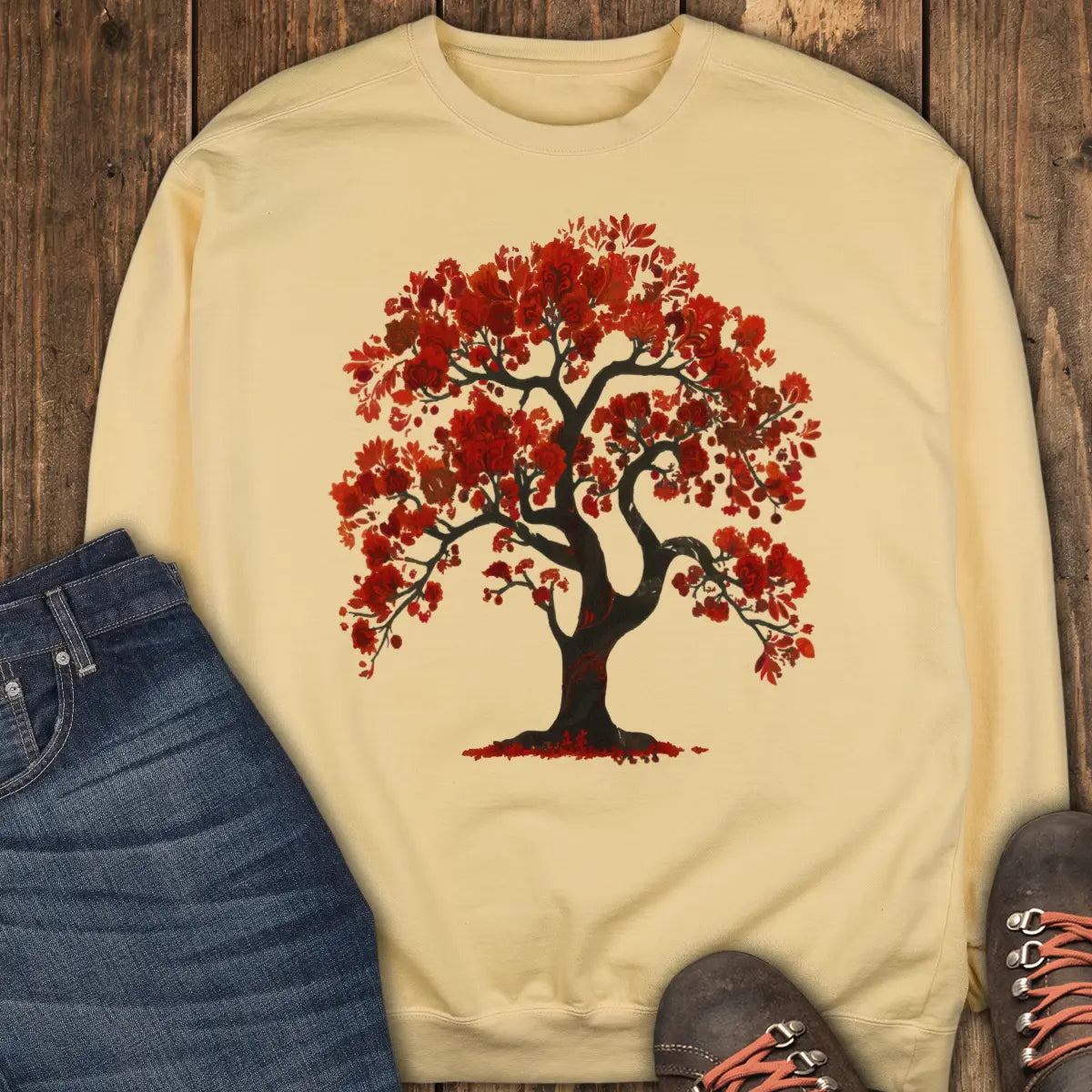The Red Oak Sweatshirt - Butter