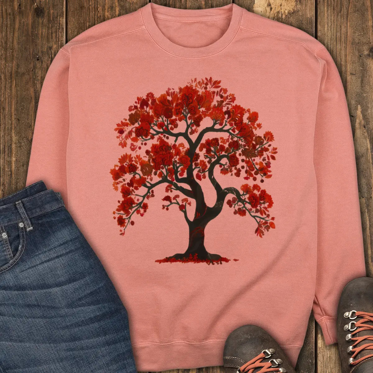 The Red Oak Sweatshirt - Terracotta