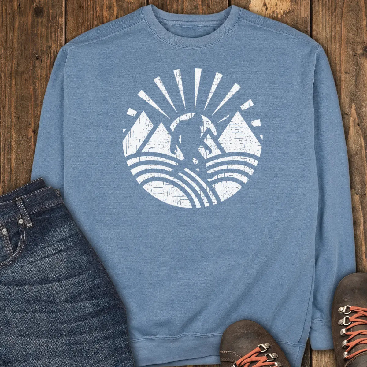 The Rising Legend Sweatshirt - Blue Jean