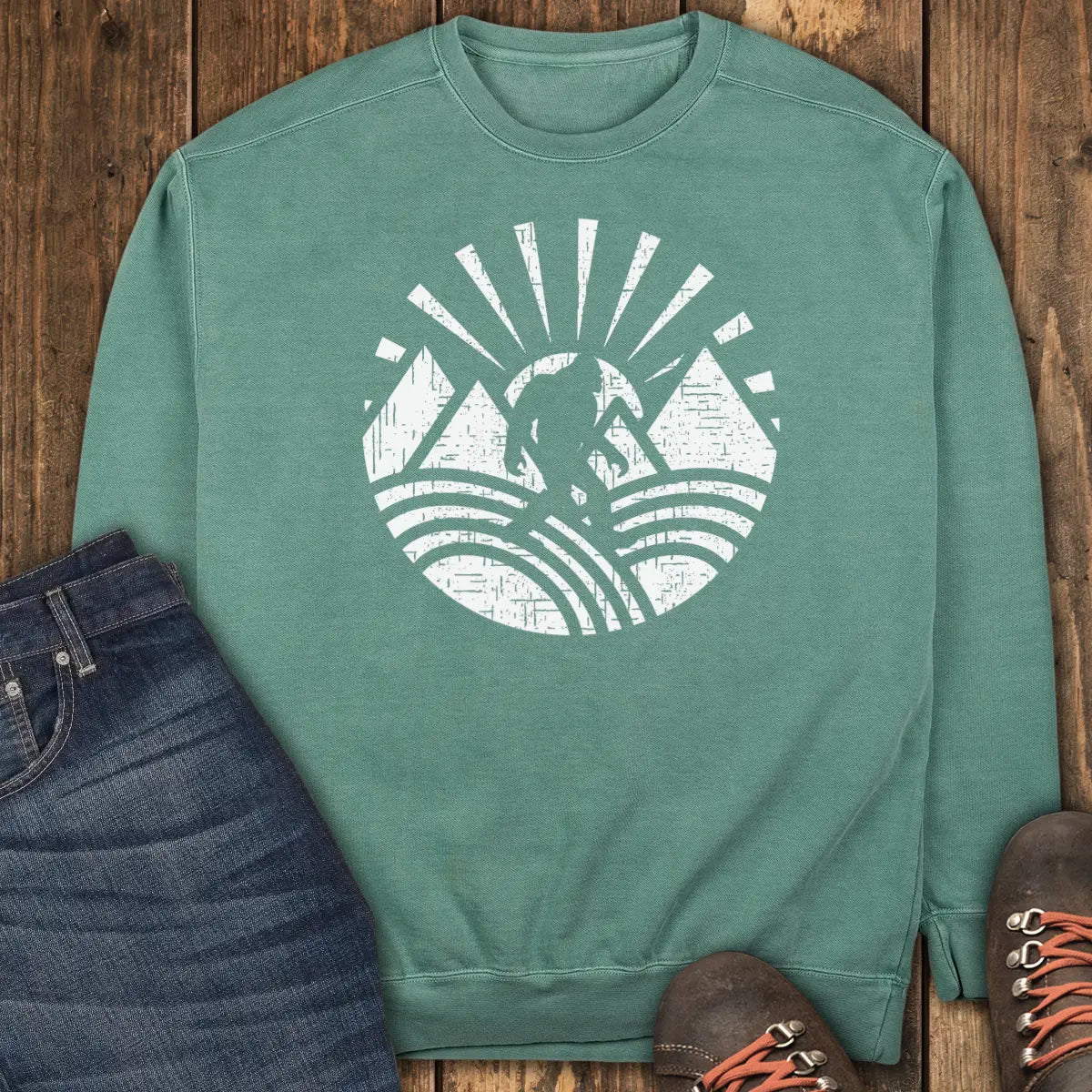 The Rising Legend Sweatshirt - Light Green