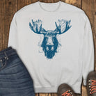 The Silent Trekker Sweatshirt - White
