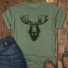 The Silent Trekker Tee - Moss