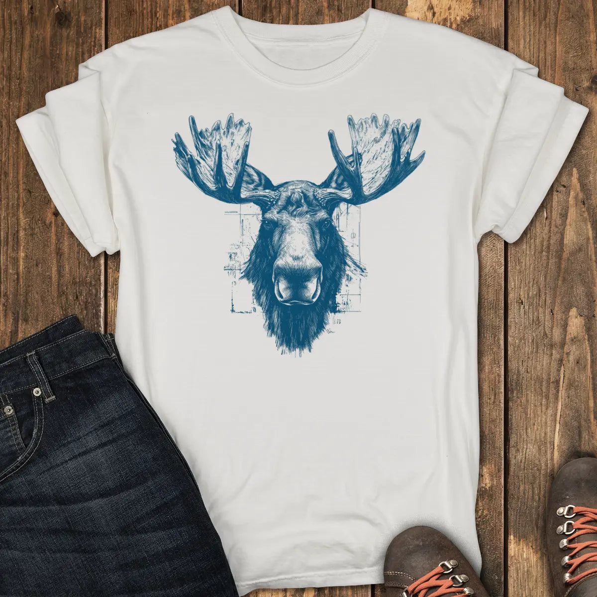 The Silent Trekker Tee - White