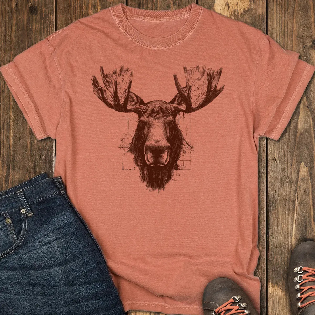The Silent Trekker Tee - Yam