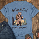 The Snackpacker Tee - Blue Jean