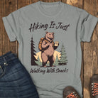 The Snackpacker Tee - Grey