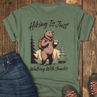 The Snackpacker Tee - Moss