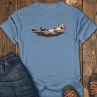 The Unbothered Tee - Blue Jean