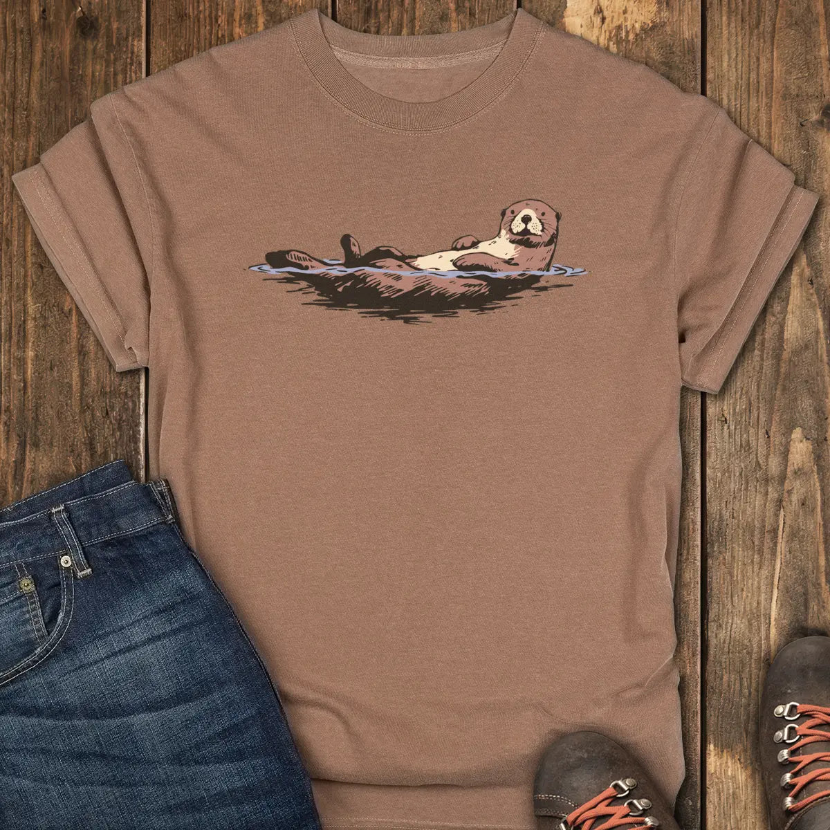 The Unbothered Tee - Espresso