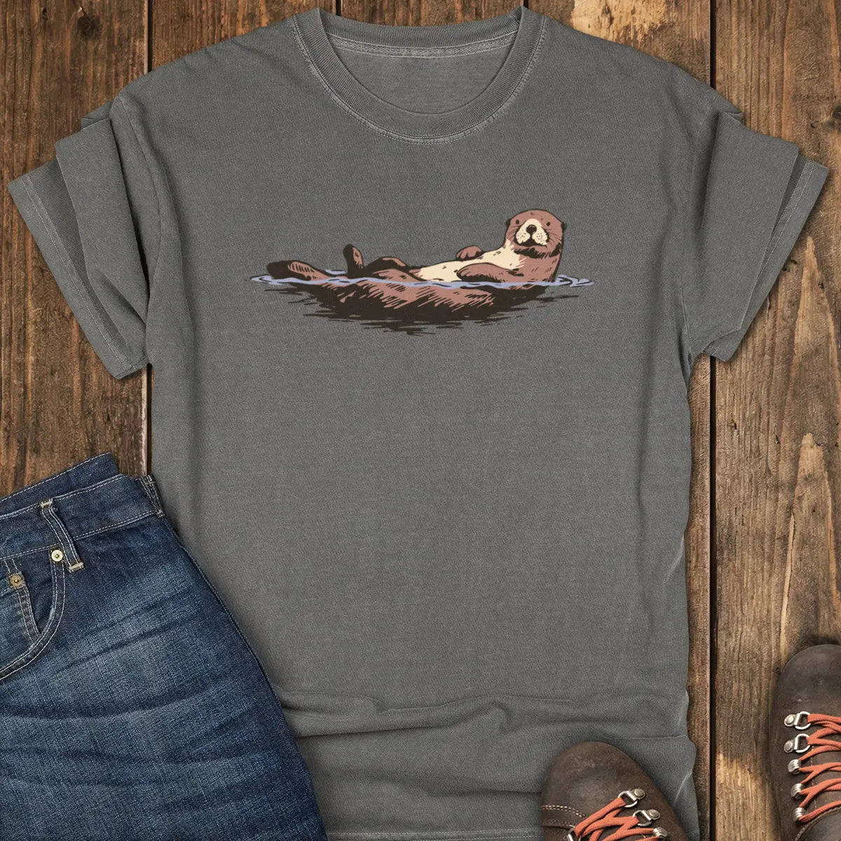 The Unbothered Tee - Pepper