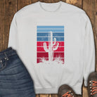 The Vintage Cactus Sweatshirt - White