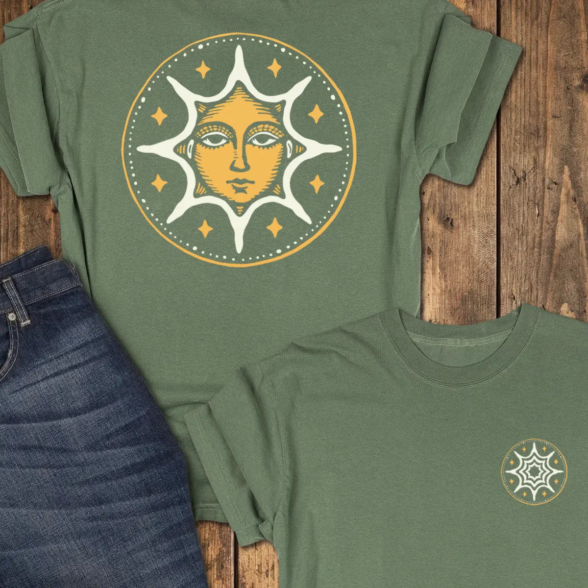 The Wayward Sun Tee - Moss