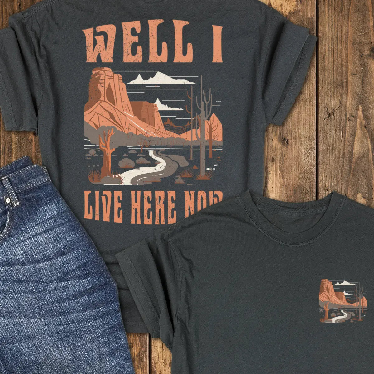 This Is Home Tee - Black
